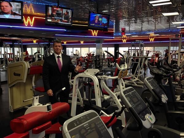 WWE HQ houses a massive gym